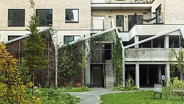 Photo du Cohousing Bijgaardehof à Gand- Sint-Amandsberg.