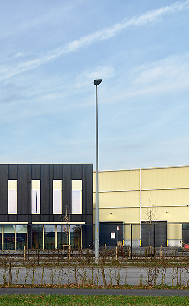 Photo of the service center for Elia in Kruisem.