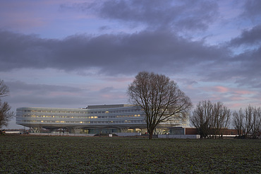 Avondfoto van AZ Zeno in Knokke.