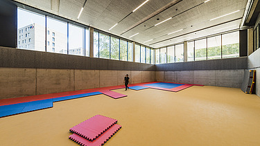 Photo of a gym in GO! Top Sports School Hasselt.