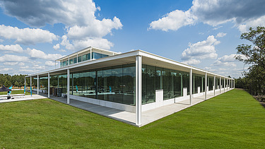 T2 Campus Genk Photo of T2 Campus at Thor Park in Genk.