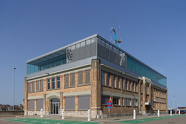 Photo du MRCC à Ostende, le centre de coordination et de sauvetage maritime.