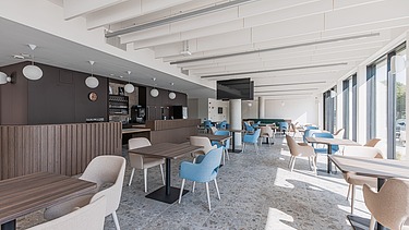 Cafeteria RCF Kimpenhof Oudsbergen Photo of the cafeteria of the new RCF Kimpenhof Oudsbergen