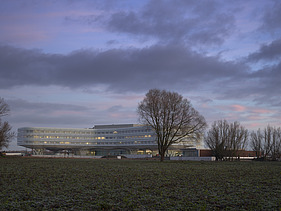 Avondfoto van AZ Zeno in Knokke.