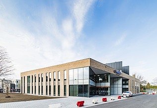 Foto van het nieuw medisch centrum AZ Vesalius in Bilzen.