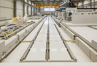 Foto van de fogs hall voor SABCA in Lummen.