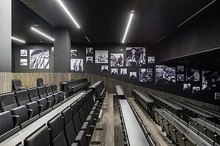 Foto van het nieuwe auditorium in Thor Central in Thor Park in Genk.