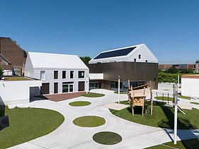 Foto van De Gendarmerie, een multifunctioneel sociaal buurtcentrum in Aalst.