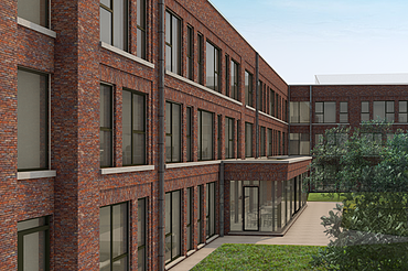 RCF Christine Ekeren  Render image of the new RCF Christine residential care centre in Ekeren