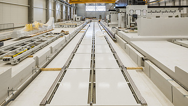 Foto van de fogs hall voor SABCA in Lummen.