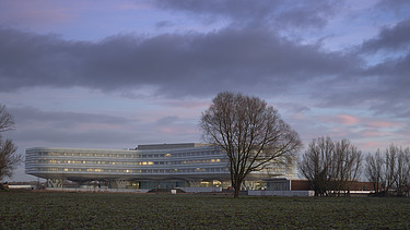 Avondfoto van AZ Zeno in Knokke.