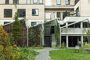 Photo du Cohousing Bijgaardehof à Gand- Sint-Amandsberg.