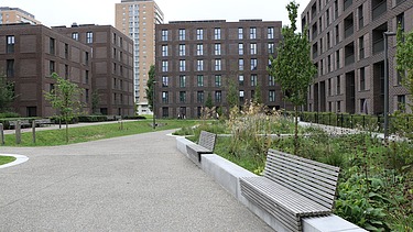Photo de Luca II, un complexe de logements sociaux à Anvers-Luchtbal.