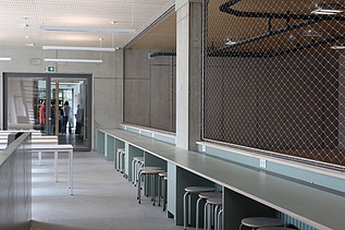 Photo of an open space at the new Lyceum Lakbors (Focus Noord) in Deurne.
