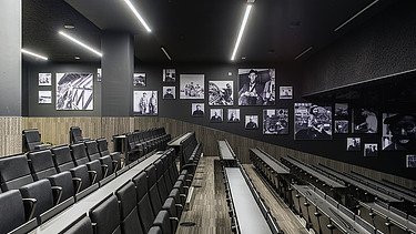 Foto van het nieuwe auditorium in Thor Central in Thor Park in Genk.