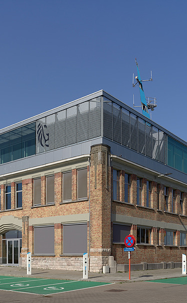 MRCC Ostend Photo of MRCC in Ostend, the Maritime Rescue and Coordination Center.