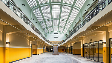 Thor Central Genk Photo of a large hall at Thor Central at Thor Park in Genk.