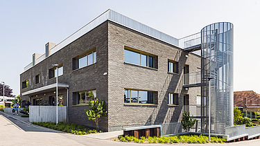 Photo du campus horticole De Wijnpers à Louvain.