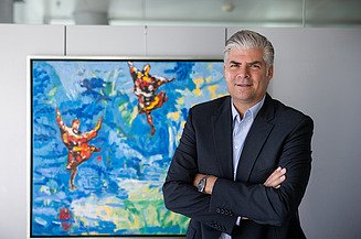 Foto van Stefan Kratochwill, die met onmiddelijke ingang werd aangesteld tot CEO van STRABAG SE