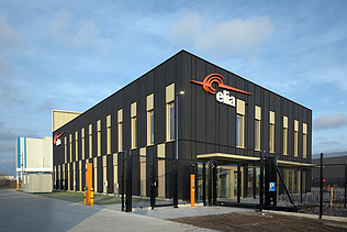 Photo of the service center for Elia in Kruisem.