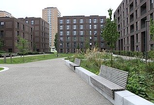Photo of Luca II, a social housing complex in Antwerp-Luchtbal.