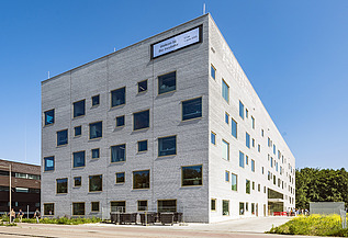 Foto van Bio-Incubator, gelegen in het Arenbergpark in Heverlee.