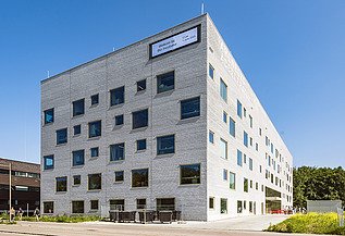 Photo of Bio-Incubator, located in Arenberg Park in Heverlee.