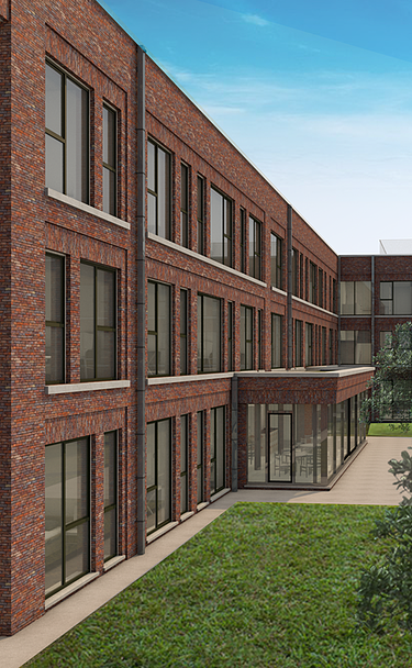  Image de synthèse du nouveau centre de soins WZC Christine à Ekeren